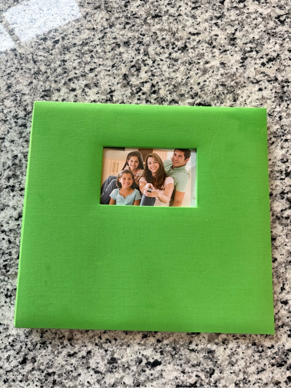 12x12 Scrapbook- Lime Green